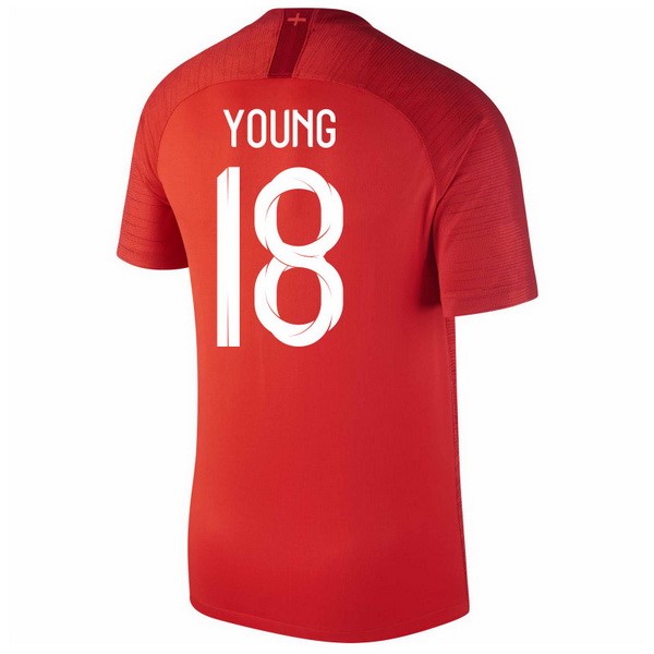 Camiseta Inglaterra 2ª Young 2018 Rojo